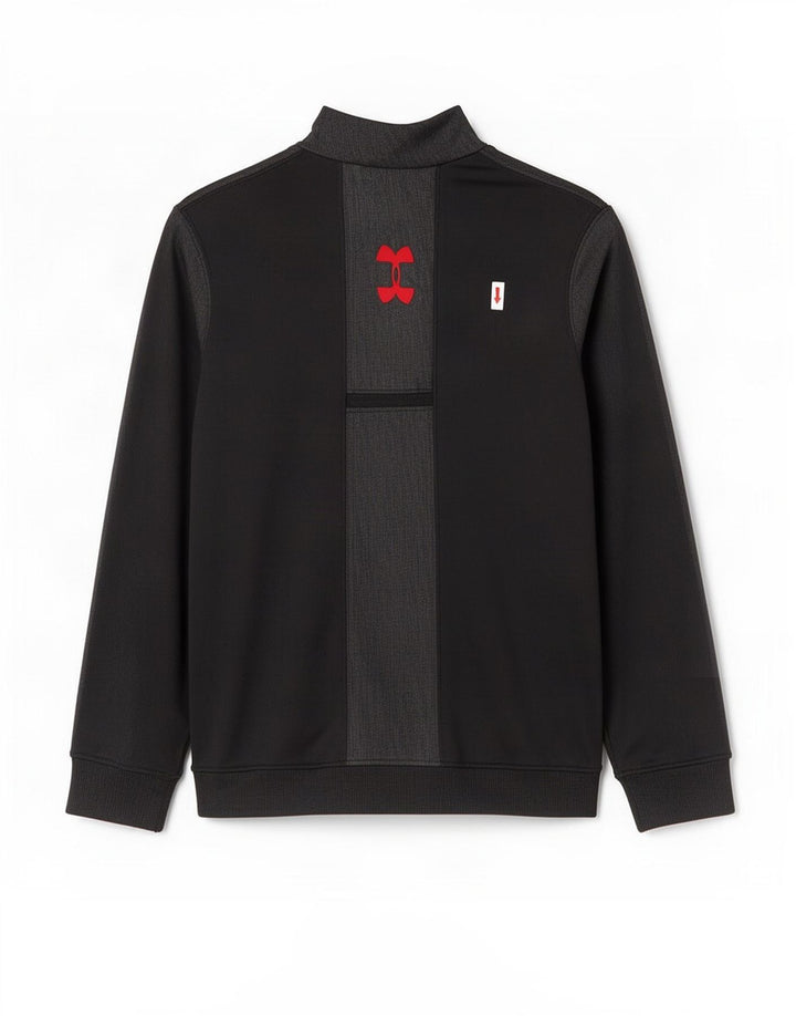 Pulover Under Armour Cold Gear pentru bărbați, mic, negru, colorblock