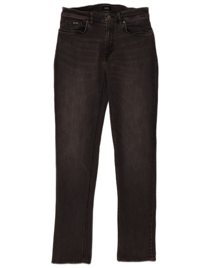 Blugi slim pentru bărbați Hugo Boss W31 L32 bumbac gri