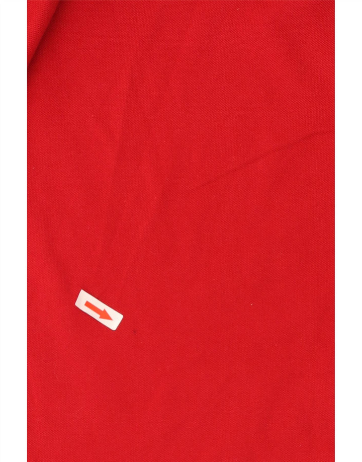 Tricou polo North Sails pentru bărbați, bumbac roșu mediu
