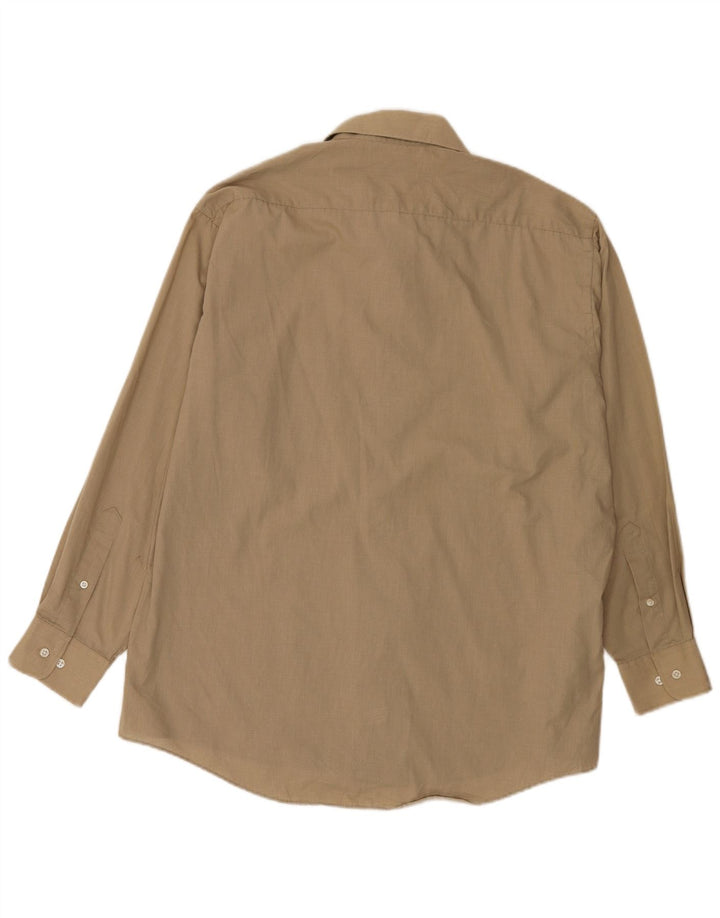 Cămașă pentru bărbați Pierre Cardin Mărimea 16 1/2 Poliester maro mare