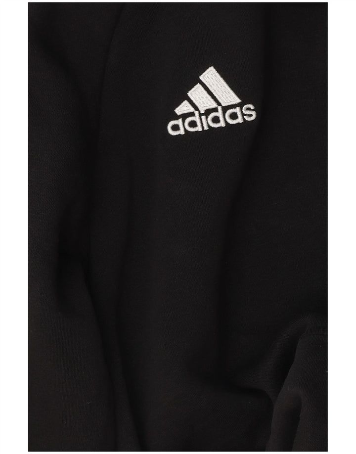 Pulover Adidas pentru bărbați, mediu negru