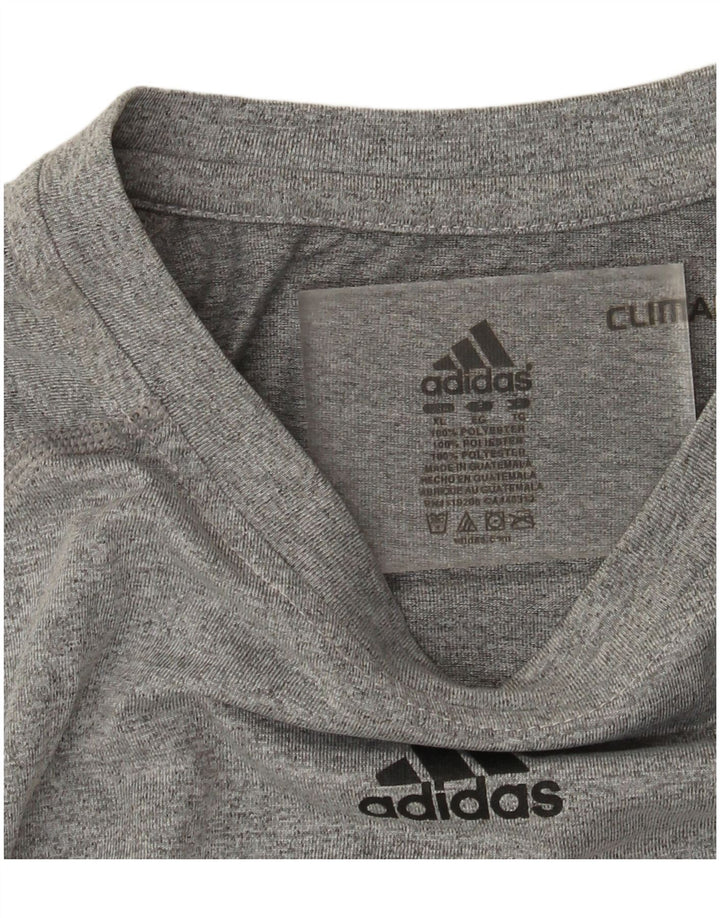 Adidas pentru bărbați Fairmont Graphic Top cu mânecă lungă XL poliester gri