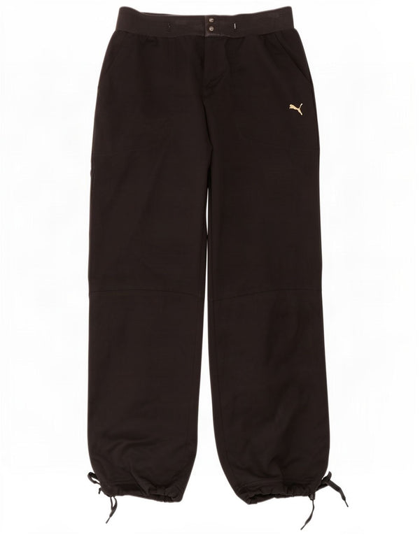 Pantaloni Puma pentru femei, cu ajustare largi, UK 12 Medium W32 L30 Negri