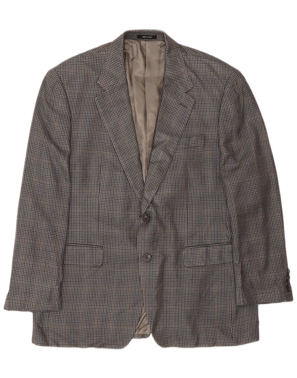 Jachetă Blazer pentru bărbați Chaps, cu 2 nasturi, UK 42 XL, picior de gală gri