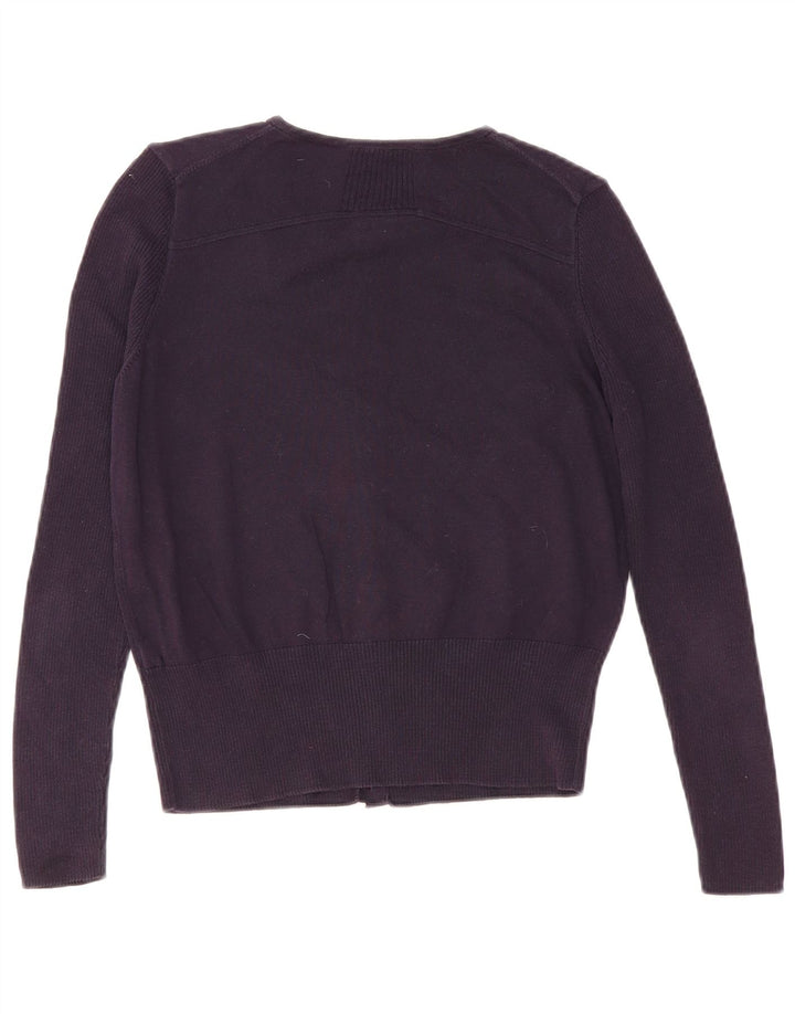 Pulover cardigan pentru femei Marks & Spencer UK 12 Medium Bleumarin