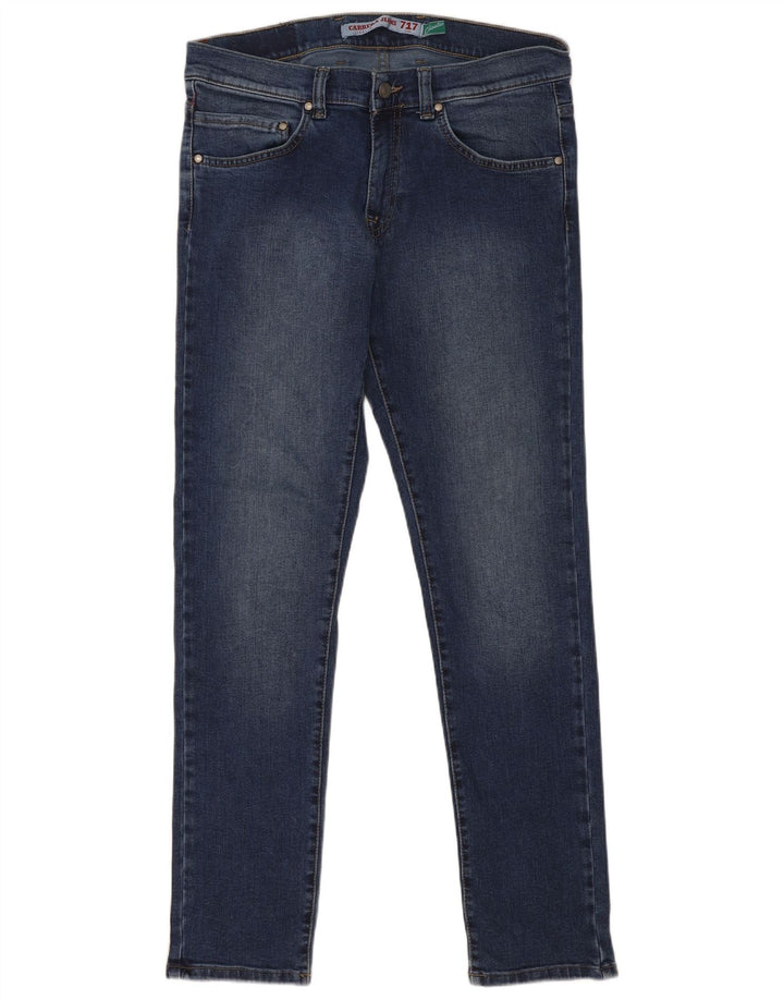 Blugi pentru bărbați Carrera 717 Slim IT 48 Medium L33 L32 Bumbac albastru