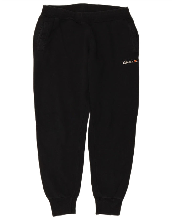 ELLESSE Pantaloni de trening pentru femei Joggeri UK 14 Medium Black