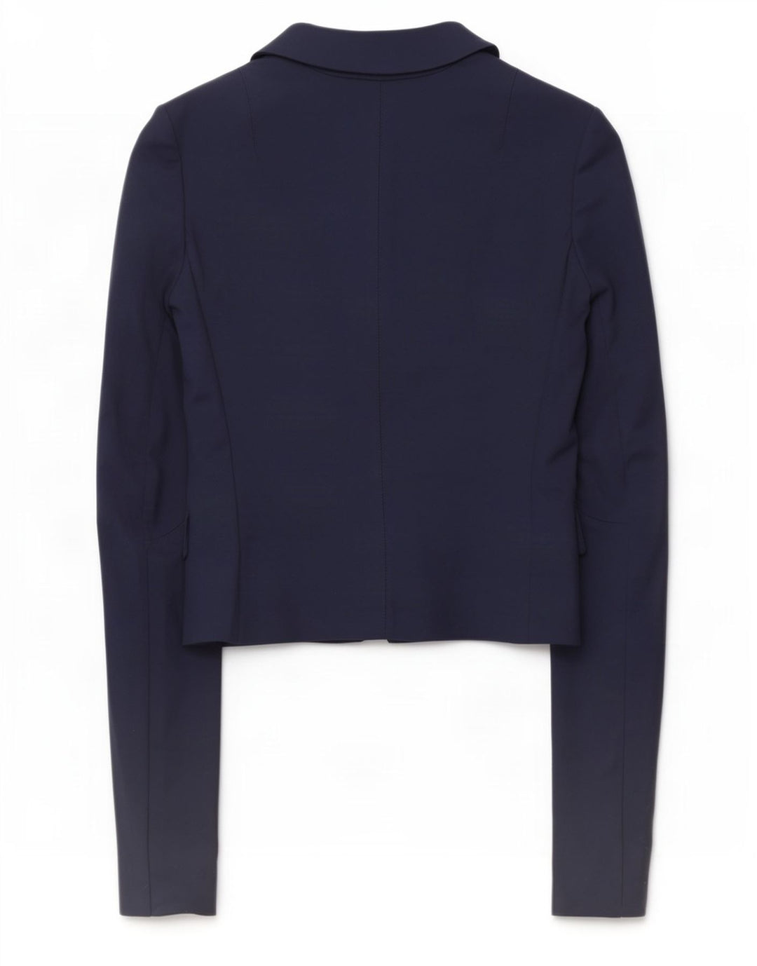 Patrizia Pepe Jachetă Blazer Femei 2 Nasturi IT 46 Mare Bumbac Bleumarin