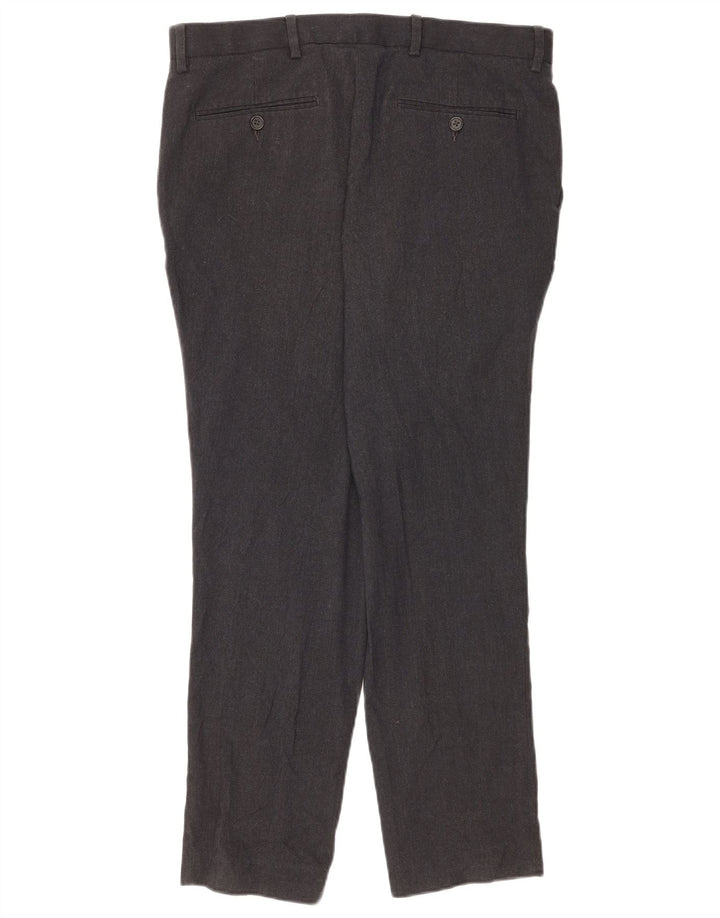 Marks & Spencer Pantaloni subțiri pentru bărbați L34 L29 Poliester gri