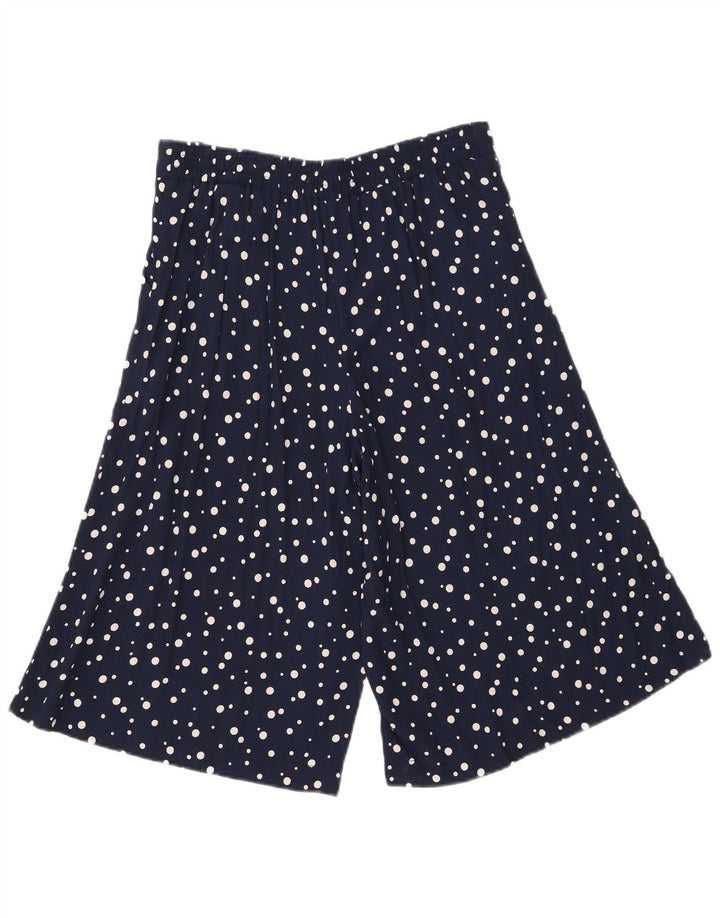 Bermude pentru femei Marks & Spencer UK 12 Medium W32 Bleumarin pete