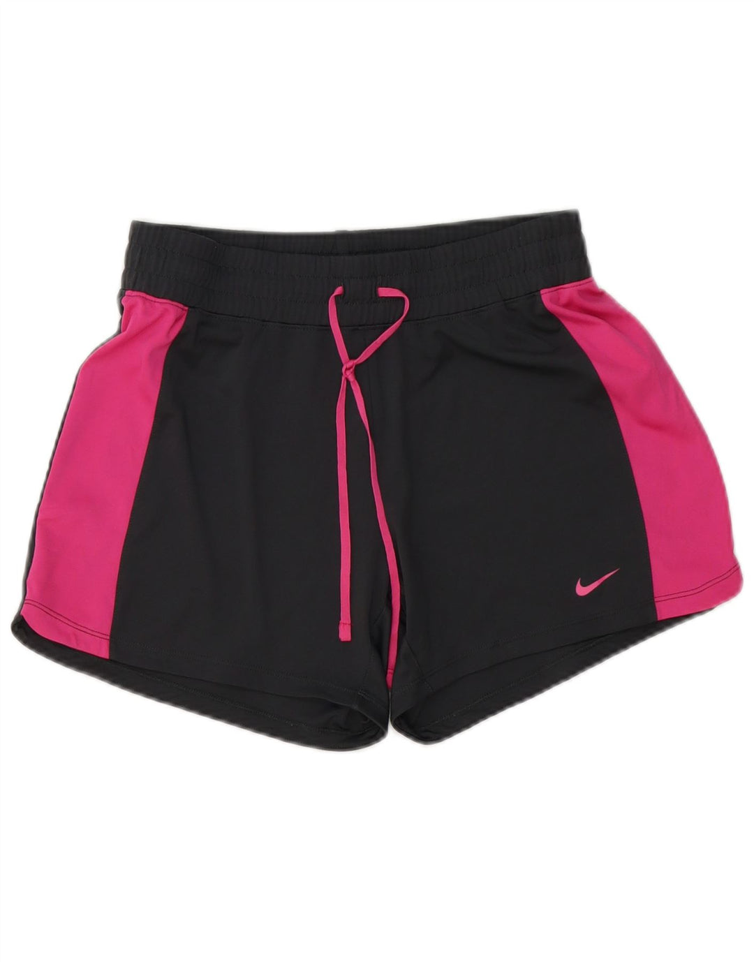 Pantaloni scurti sport NIKE pentru femei UK 10, negru, poliester color bloc