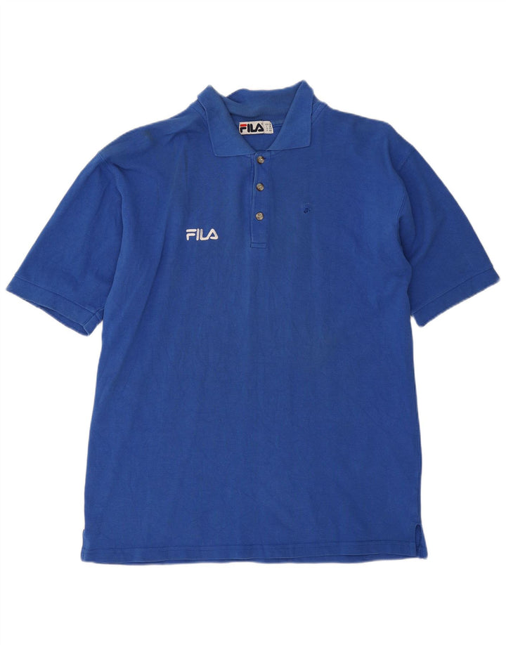 Tricou Polo Fila Barbati XL Bumbac Albastru