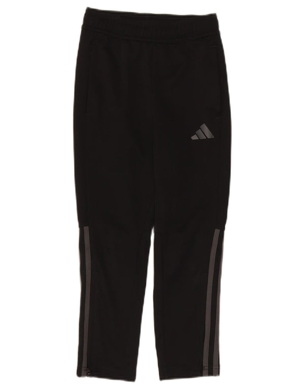 Pantaloni de trening Adidas Aeroready pentru baieti 7-8 ani negri
