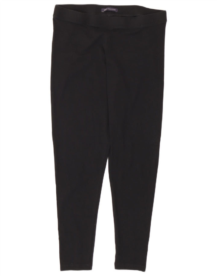 Leggings scurti pentru femei Marks & Spencer UK 14, mare, negru, bumbac