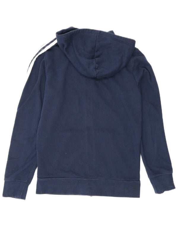 Pulover Adidas pentru bărbați, cu fermoar, XS, albastru, bumbac