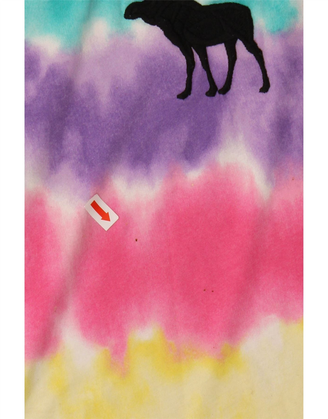 ABERCROMBIE & FITCH Tricou Grafic Fete Top 13-14 Ani Multicolor