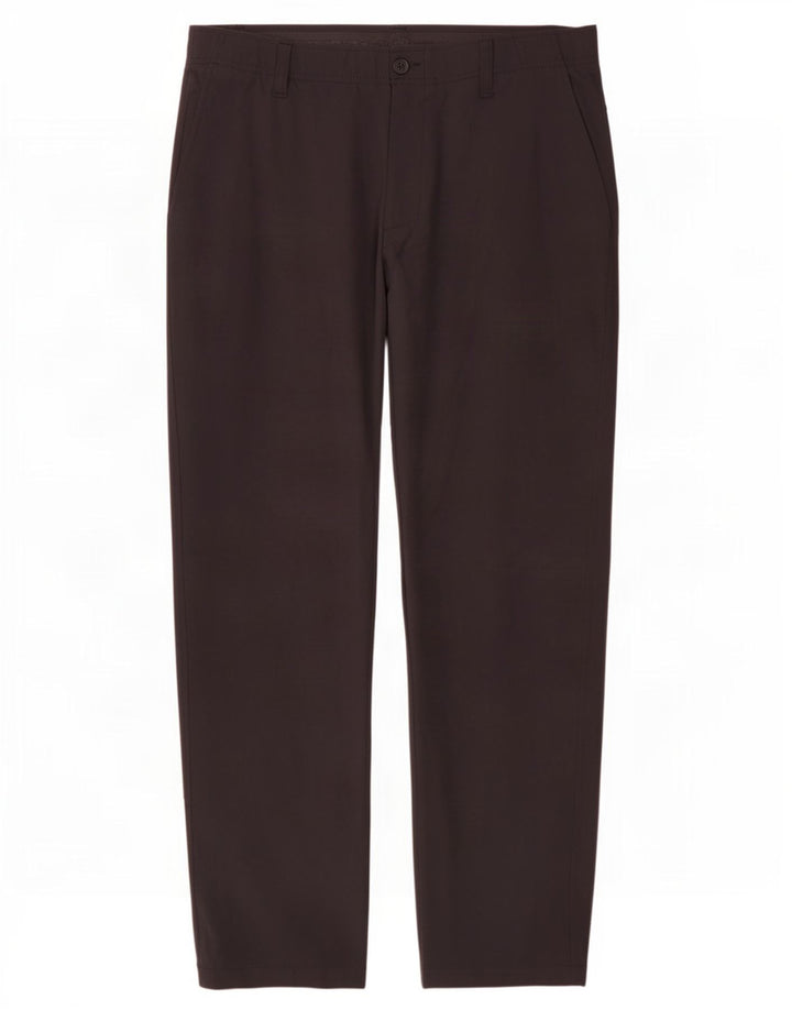 Pantaloni chino subțiri pentru bărbați Under Armour W36 L32 poliester negru