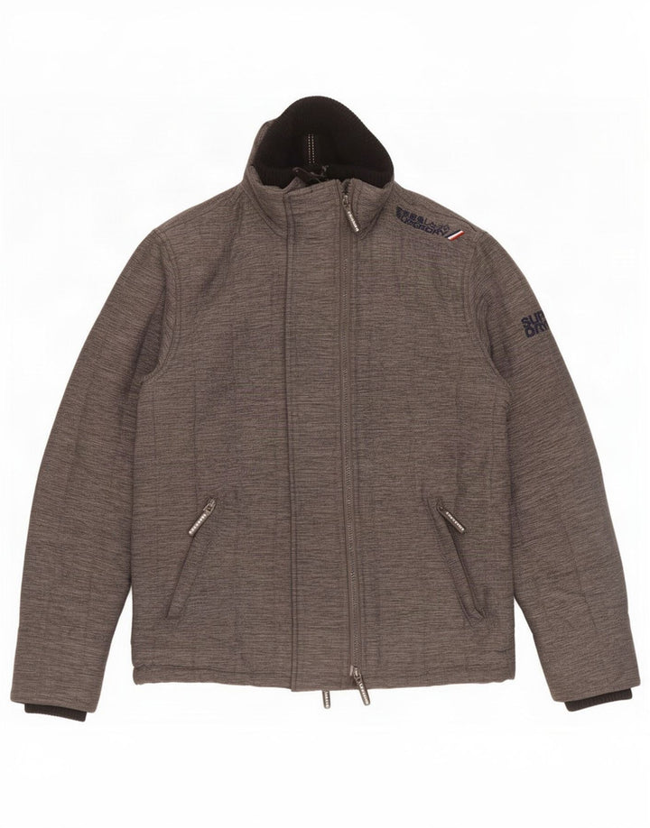 Jachetă Windbreaker pentru bărbați Superdry The Windcheater UK 38 Medium Grey Flecked