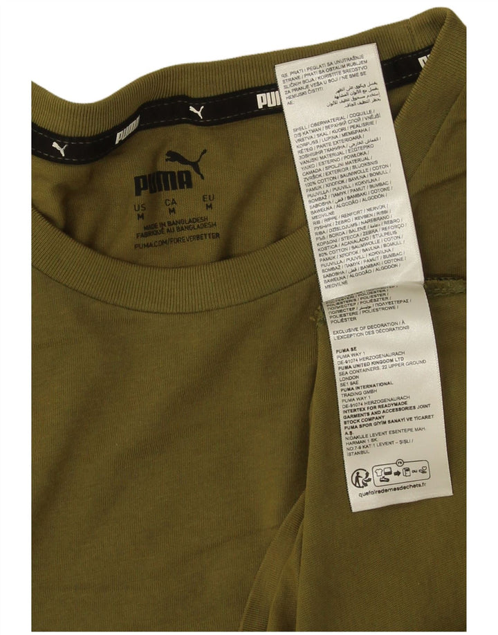Tricou grafic pentru bărbați Puma Top Medium Khaki Bumbac