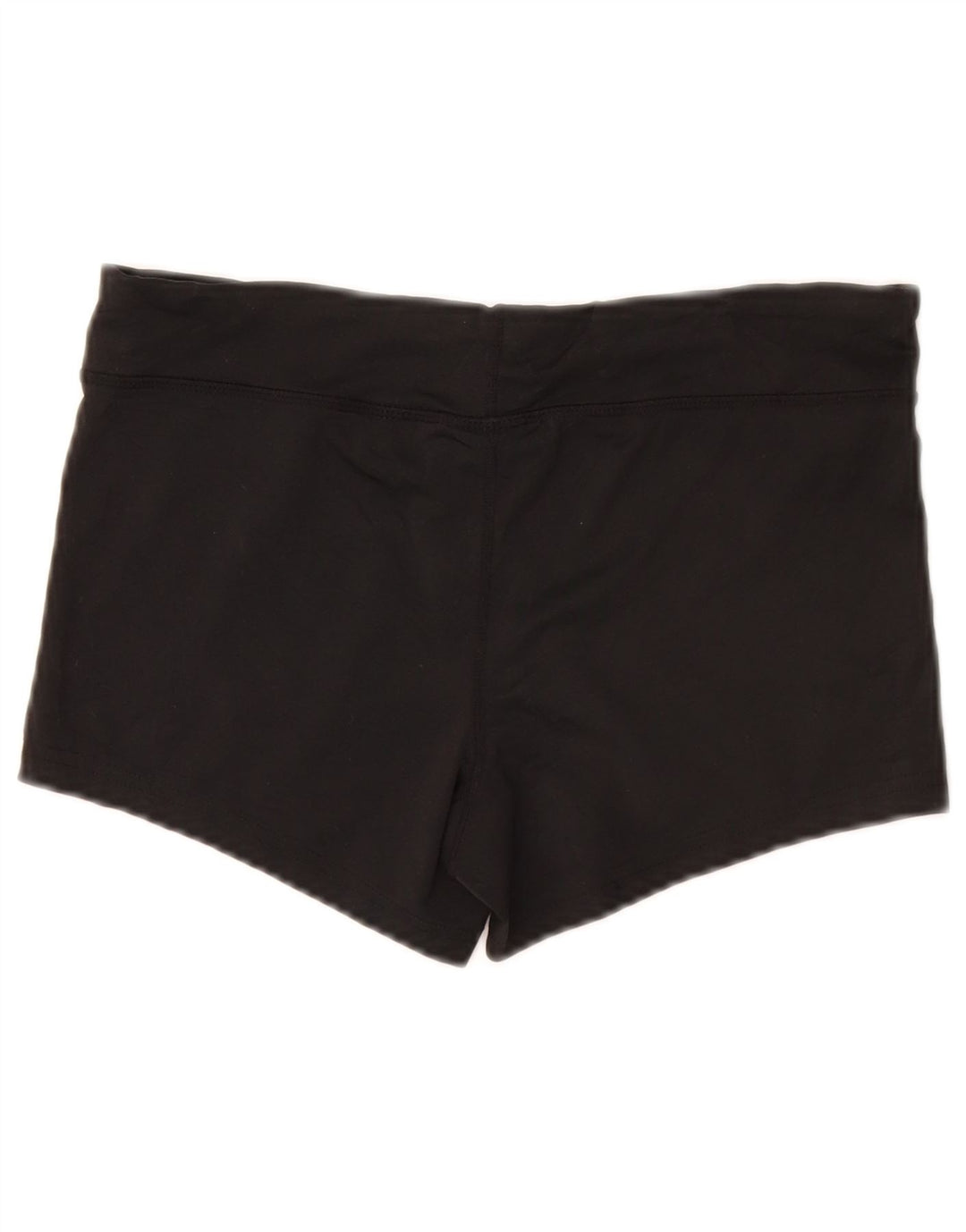 Pantaloni scurti sport NIKE Dri Fit pentru femei UK 10 Poliester negru mic