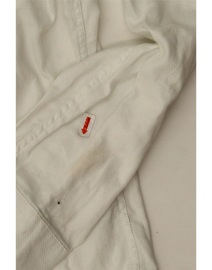 Cămașă Ted Baker pentru bărbați, cu ajustare normală, mărime 15 1/2, bumbac alb mediu