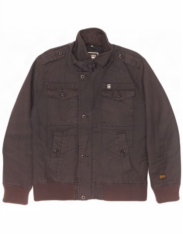 Jachetă militară G-Star Raw pentru bărbați UK 42 XL, bumbac negru