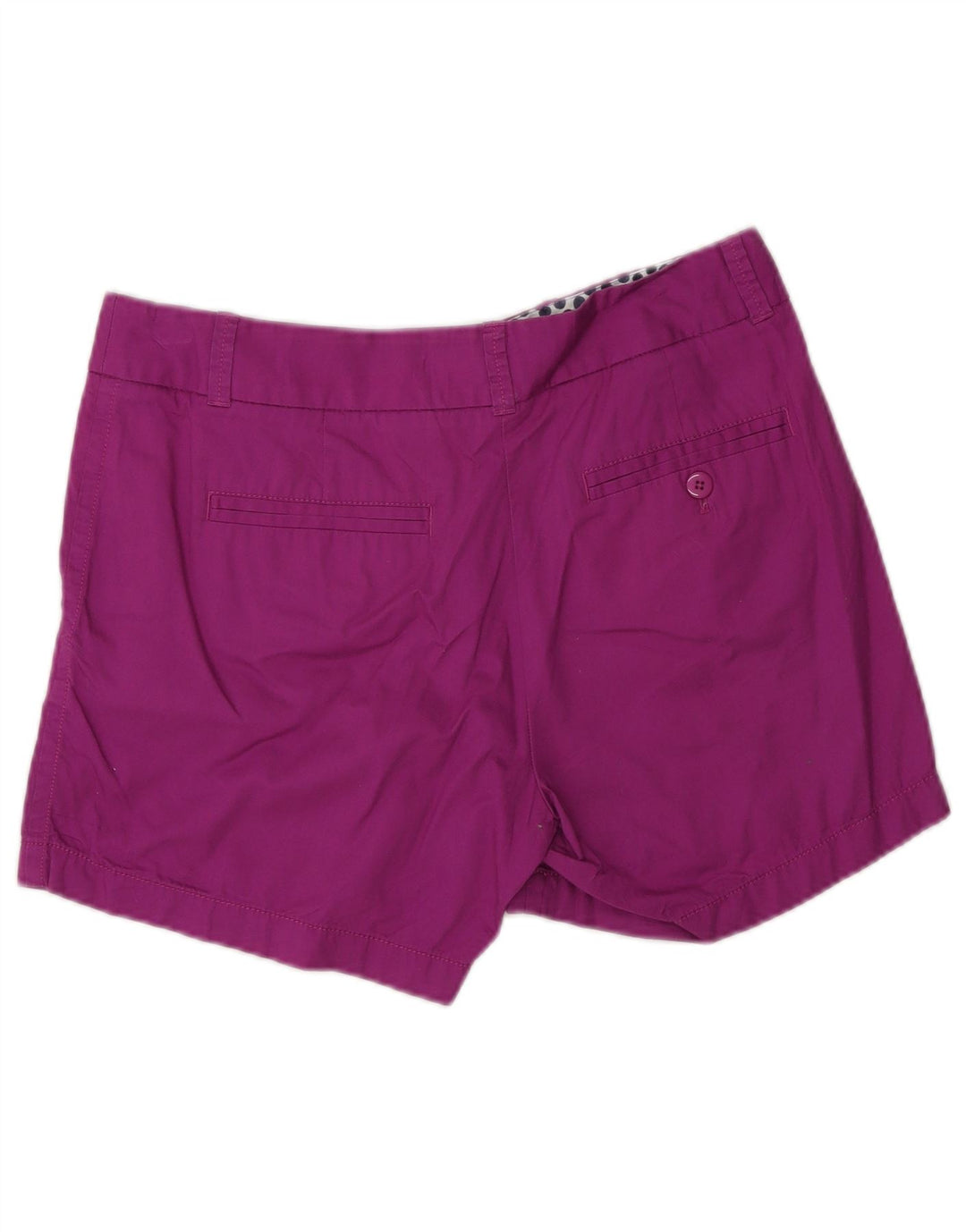 Pantaloni scurti chino pentru femei J. CREW US 4 Small W30 Purple Bumbac