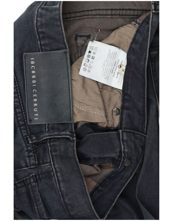 CERRUTI 1881 Blugi Slim Femei L29 L34 Bumbac Bleumarin
