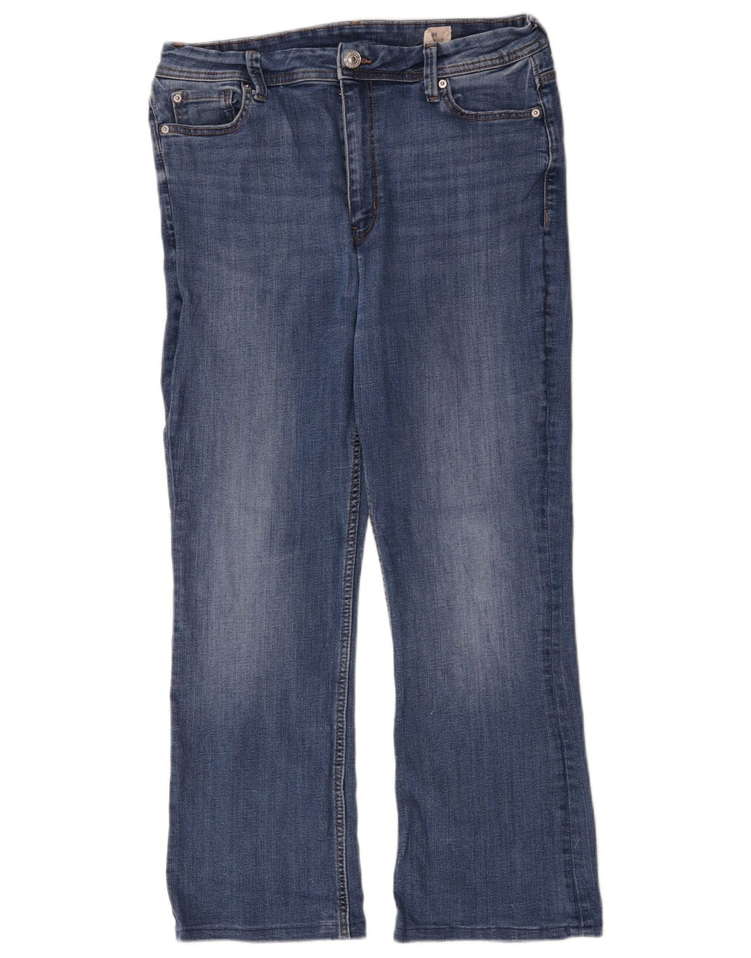 Blugi Bootcut pentru femei Marks & Spencer W32 L26 Bumbac albastru