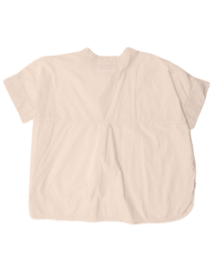 Bluză supradimensionată pentru femei Woolrich UK 14 Medium White