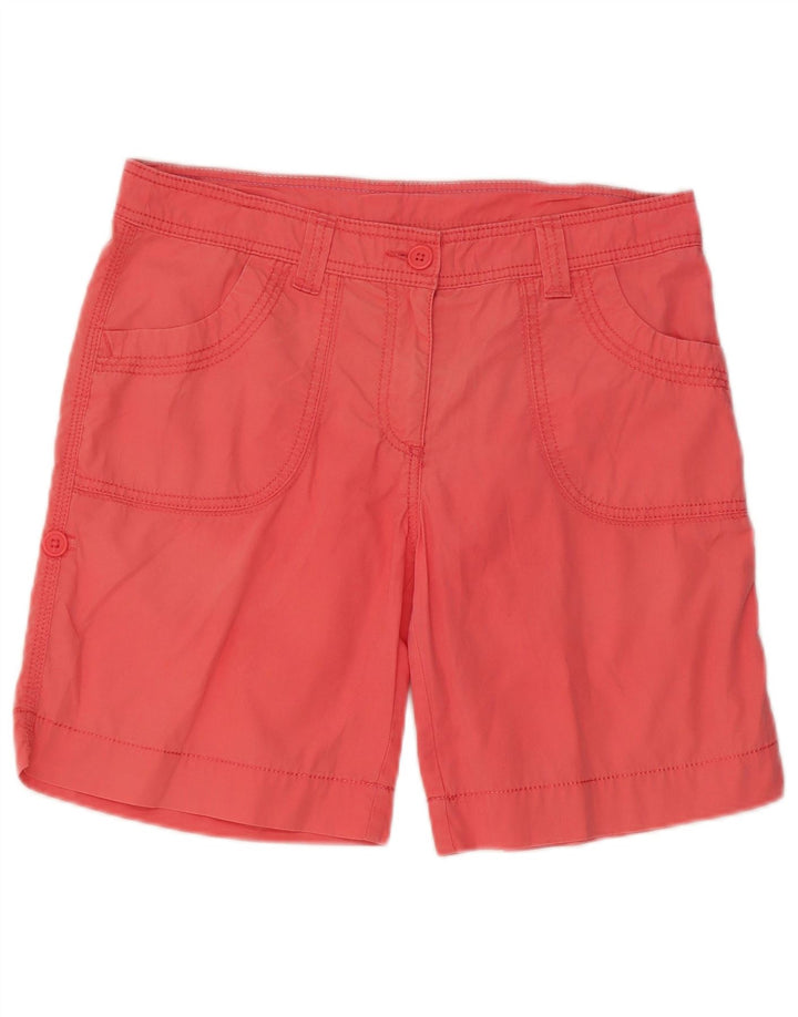 Marks & Spencer Pantaloni scurți pentru femei UK 10 Small W30 Pink Bumbac
