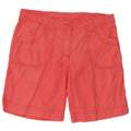 Marks & Spencer Pantaloni scurți pentru femei UK 10 Small W30 Pink Bumbac