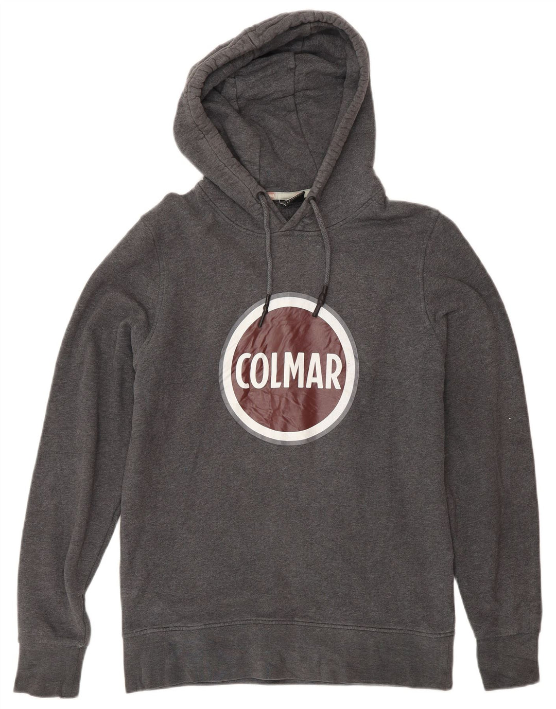 Pulover Colmar pentru bărbați cu capota, gri mediu, bumbac