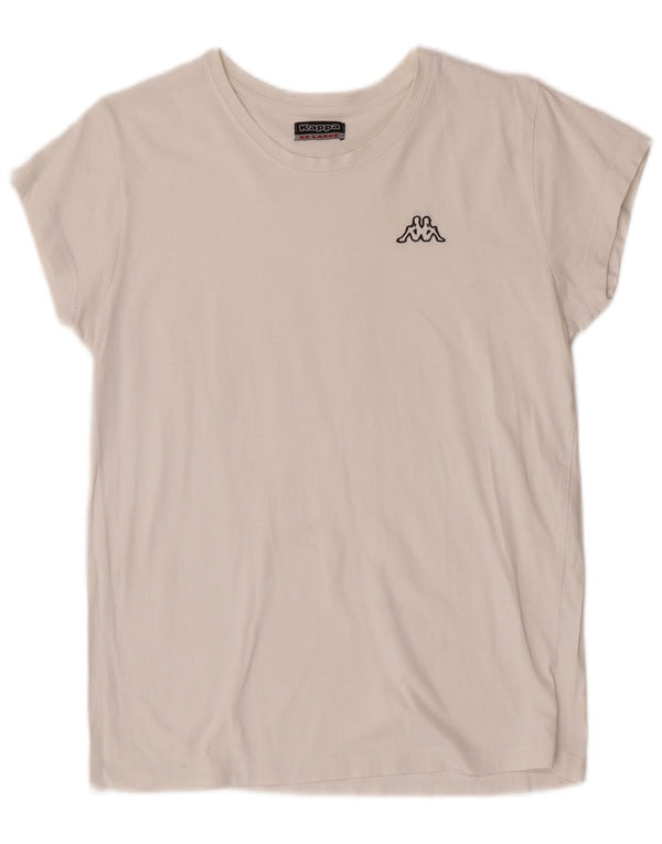 Tricou Kappa Fete Top 15-16 Ani 2XL Alb