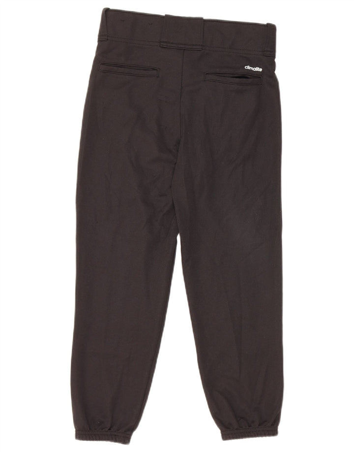 Pantaloni de trening Adidas Climalite pentru baieti Pantaloni de jogging 9-10 ani negru mediu