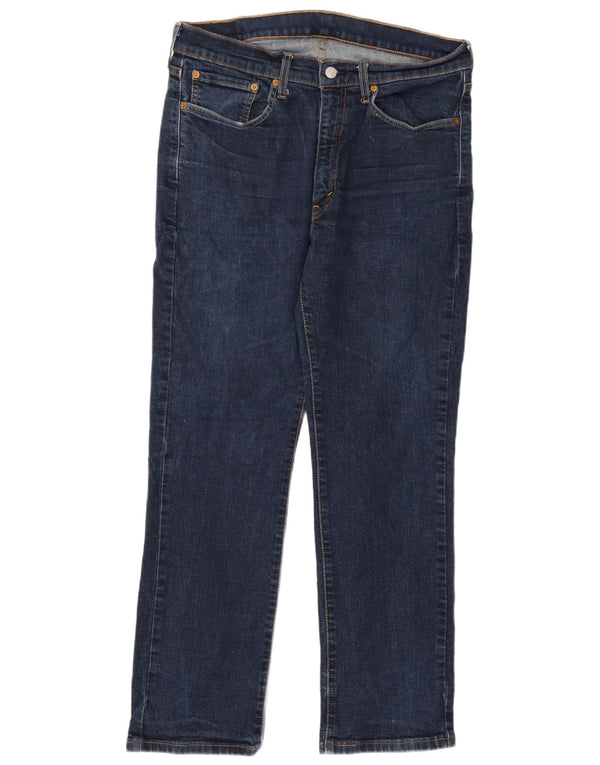 Blugi drepti pentru bărbați Levi's 514 W36 L30 bumbac bleumarin