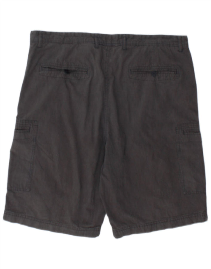 Pantaloni scurți cargo pentru bărbați Marks & Spencer W38 XL bumbac gri