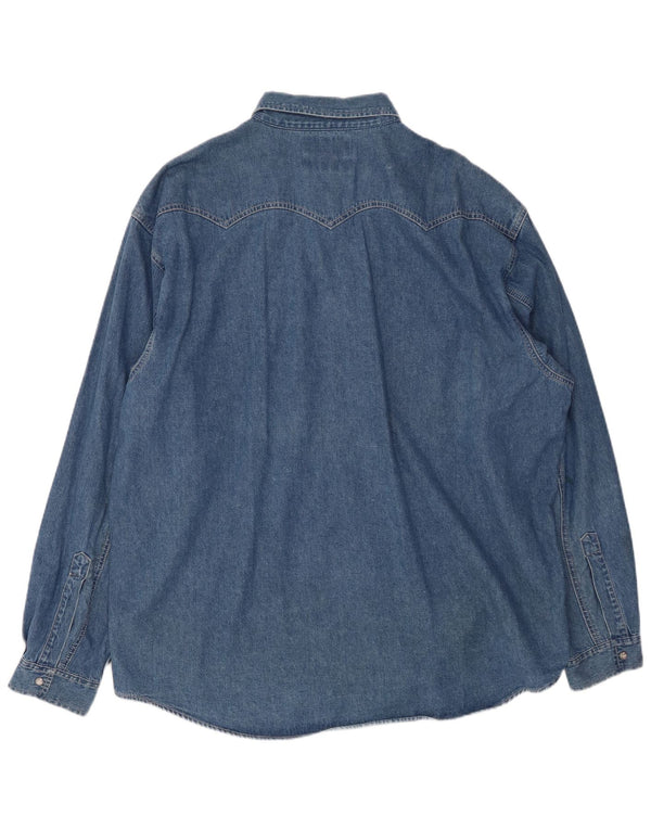 Cămașă de blugi pentru bărbați LEVI'S, bumbac albastru 2XL