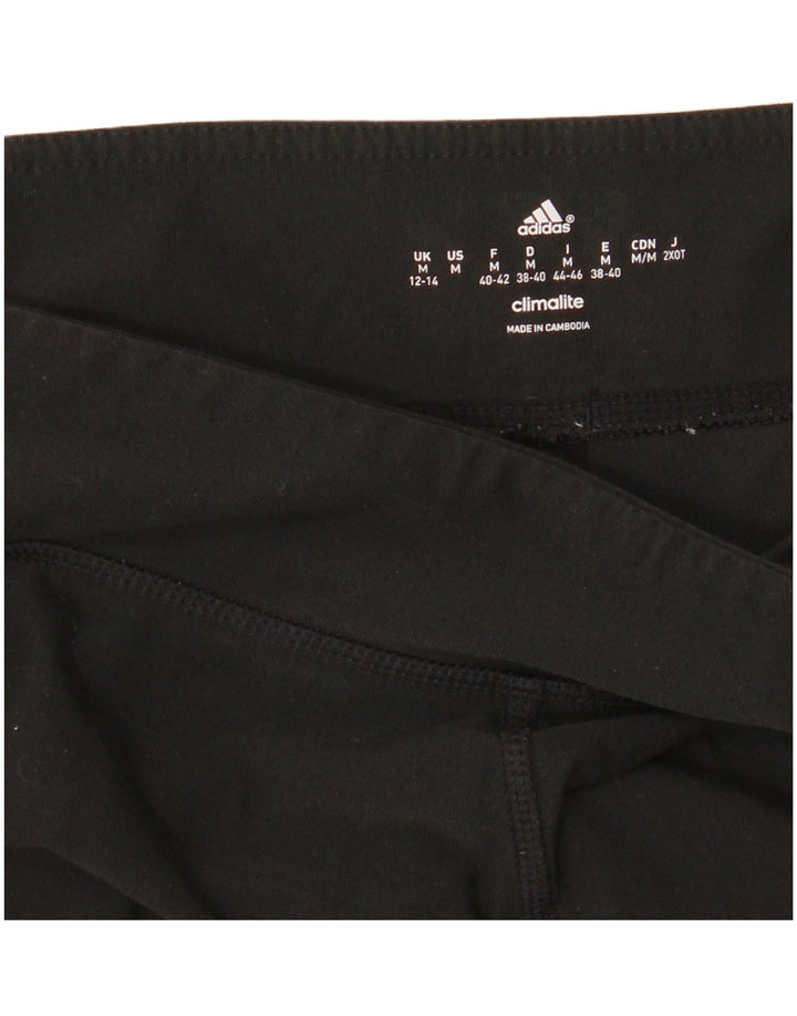 Leggings Adidas Climalite Capri pentru femei UK 12/14 Medium Black