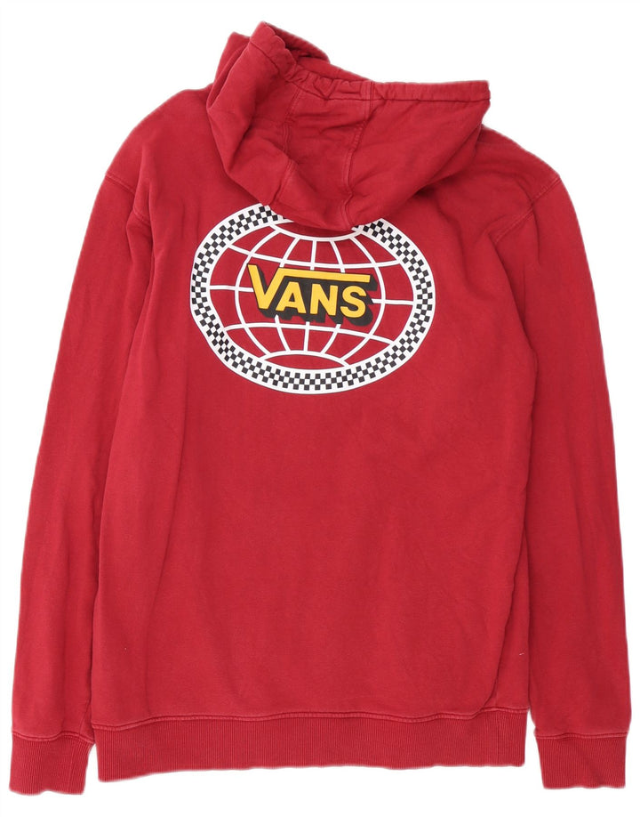 Hanocă grafică Vans pentru bărbați, bumbac roșu mediu
