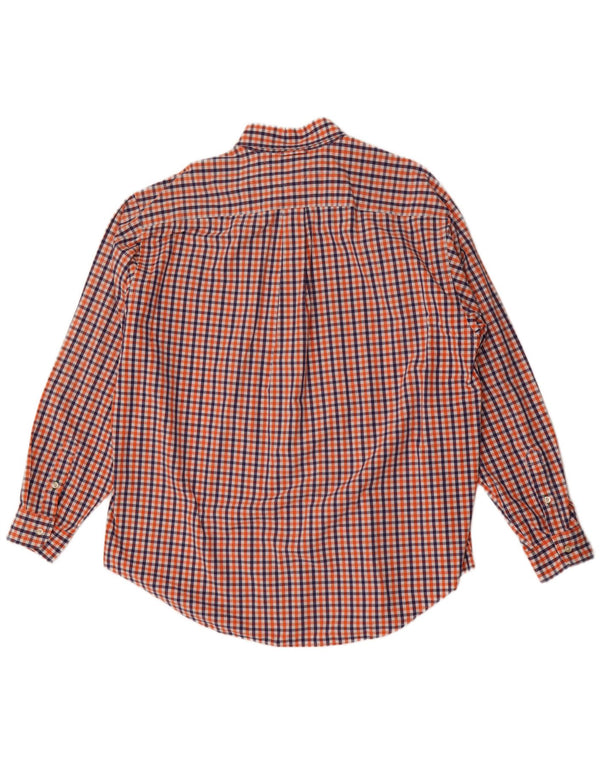 Cămașă Tommy Hilfiger pentru bărbați, mare portocaliu, bumbac
