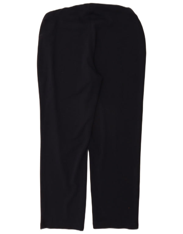 Marks & Spencer Pantaloni casual pentru femei UK 14 Large W32 L28 Bleumarin