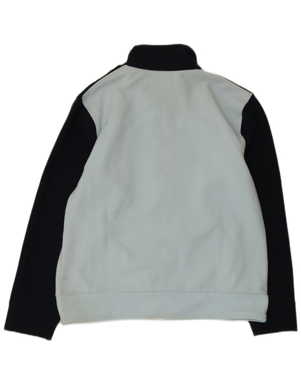 Jachetă de trening KAPPA pentru femei UK 18 XL, albastru, poliester color bloc