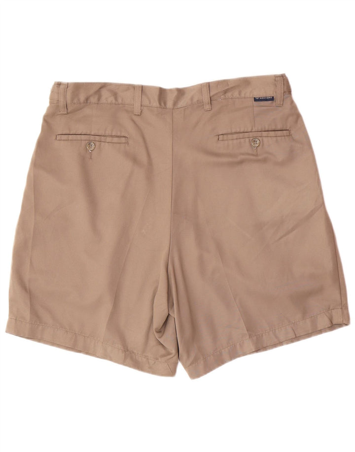 Pantaloni scurți chino pegged pentru bărbați DOCKERS W36 poliester maro mare
