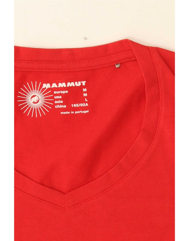 Tricou grafic Mammut pentru femei Top UK 14 Medium Red