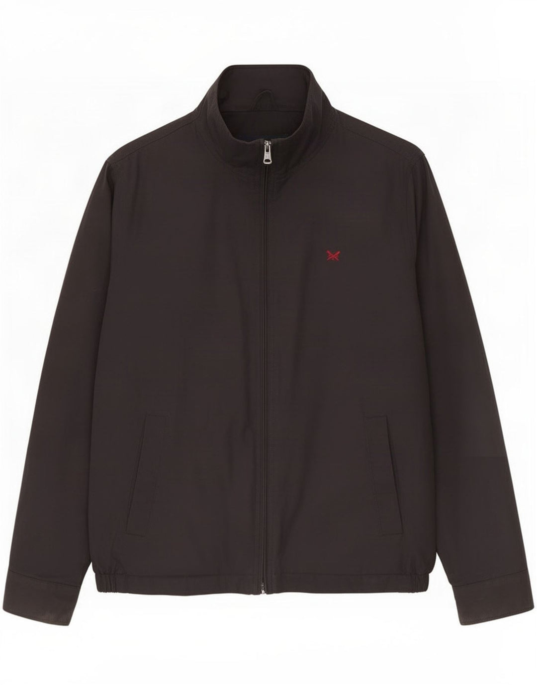 Crew Clothing Jachetă bomber pentru bărbați UK 38, bumbac mediu negru