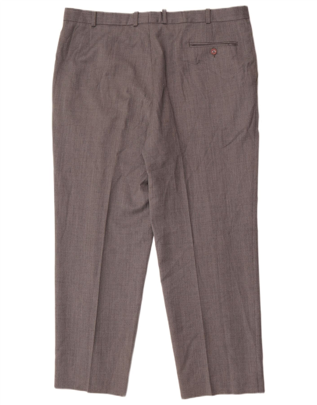Marks & Spencer Pantaloni drepți pentru bărbați L40 L29 Lână gri