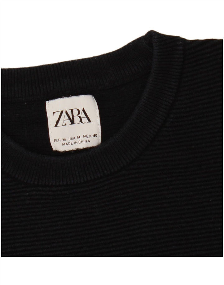 Pulover pentru damă Zara, cu gât turnut, Marea Britanie 14 Medium Bleumarin