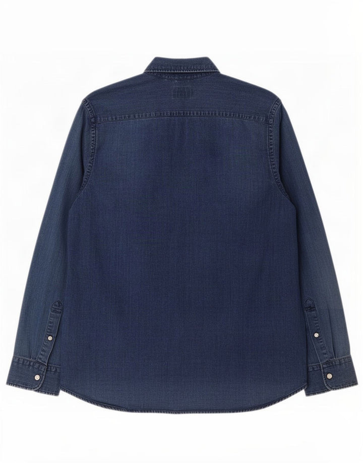 Cămașă de blugi pentru bărbați Levi's 2XL, bumbac albastru