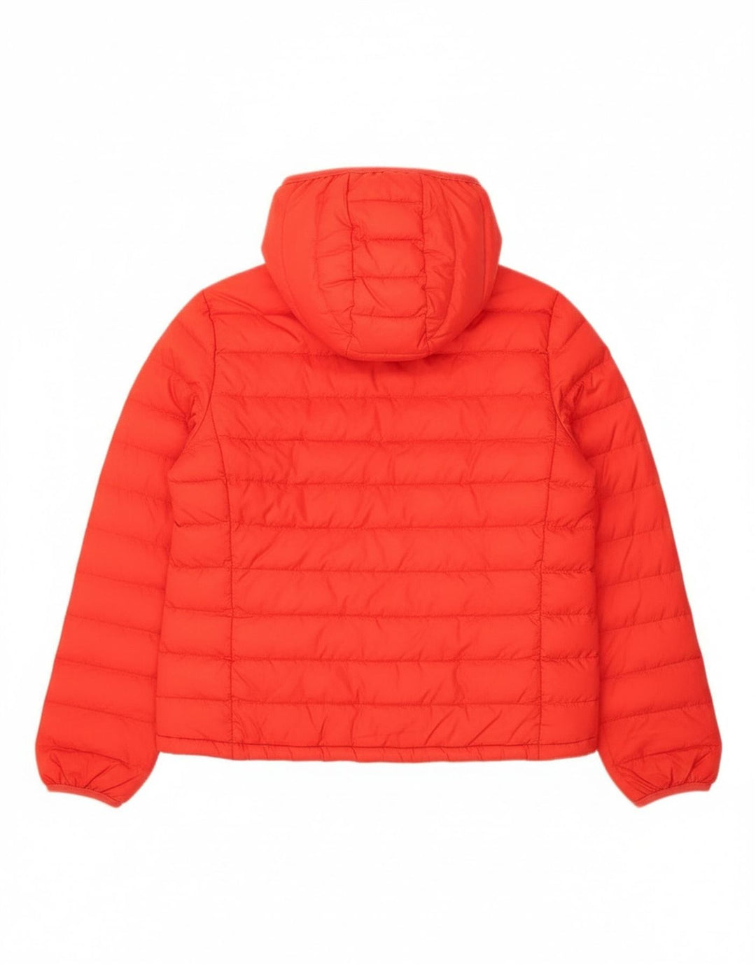 Jachetă căptușită cu glugă Levi's pentru femei UK 16 Poliester roșu mare